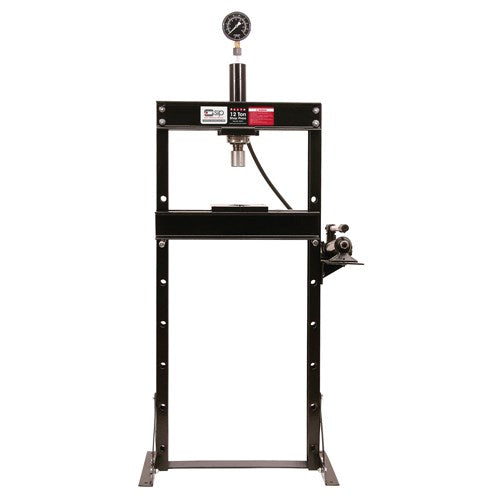 SIP 03651 12 Ton Steel Floor Press With Adjustable Workbed