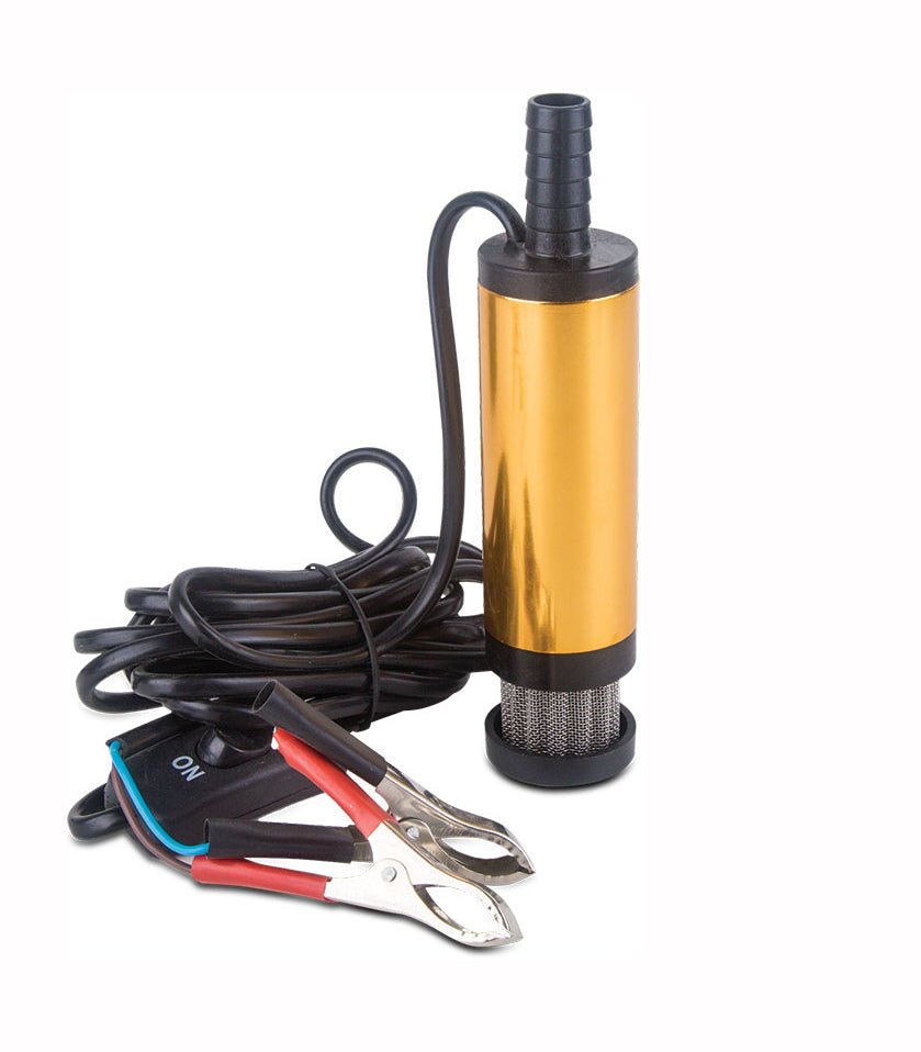 12V 38mm Diesel Fuel Aluminium 12L/Min Submersible Transfer Pump With Filter
