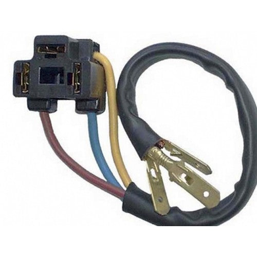 2 X Headlamp Headlight 3-Pin H4 Connectors (With Male Spade Push On Terminal)