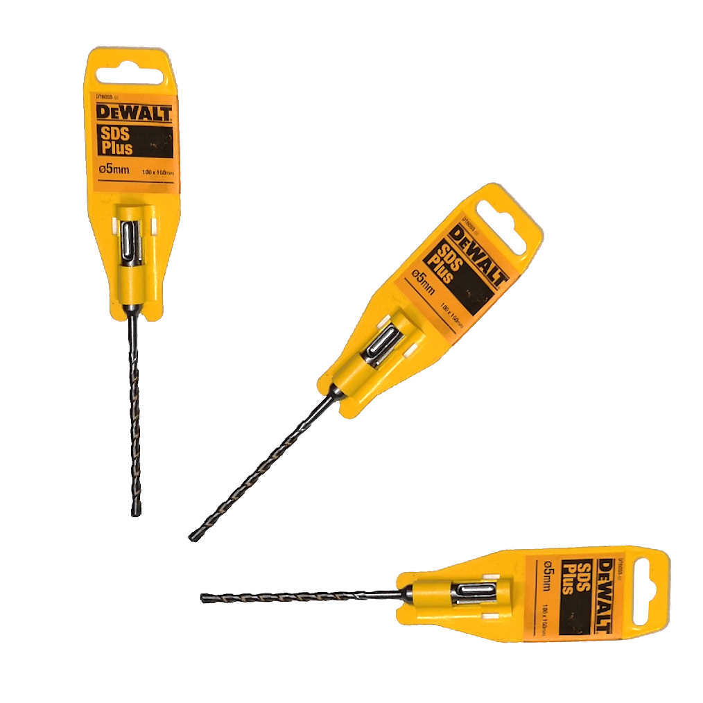 DeWalt DT6055-QZ SDS Plus 5mm Drill Bit Hardened Steel 100mm X 160mm