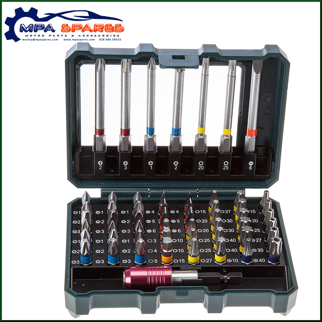 Metabo 56 Piece Chrome Vanadium Bit Box - MPA Spares