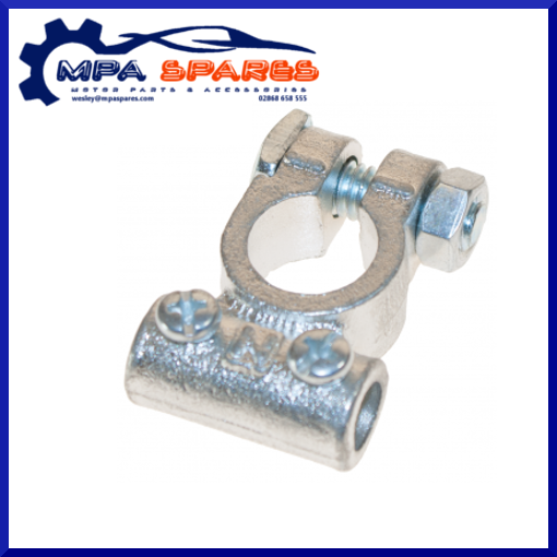 Pack Of 5 Battery Terminal Clamps (5 X Negative) 60mm² 11mm Heavy Duty - MPA Spares