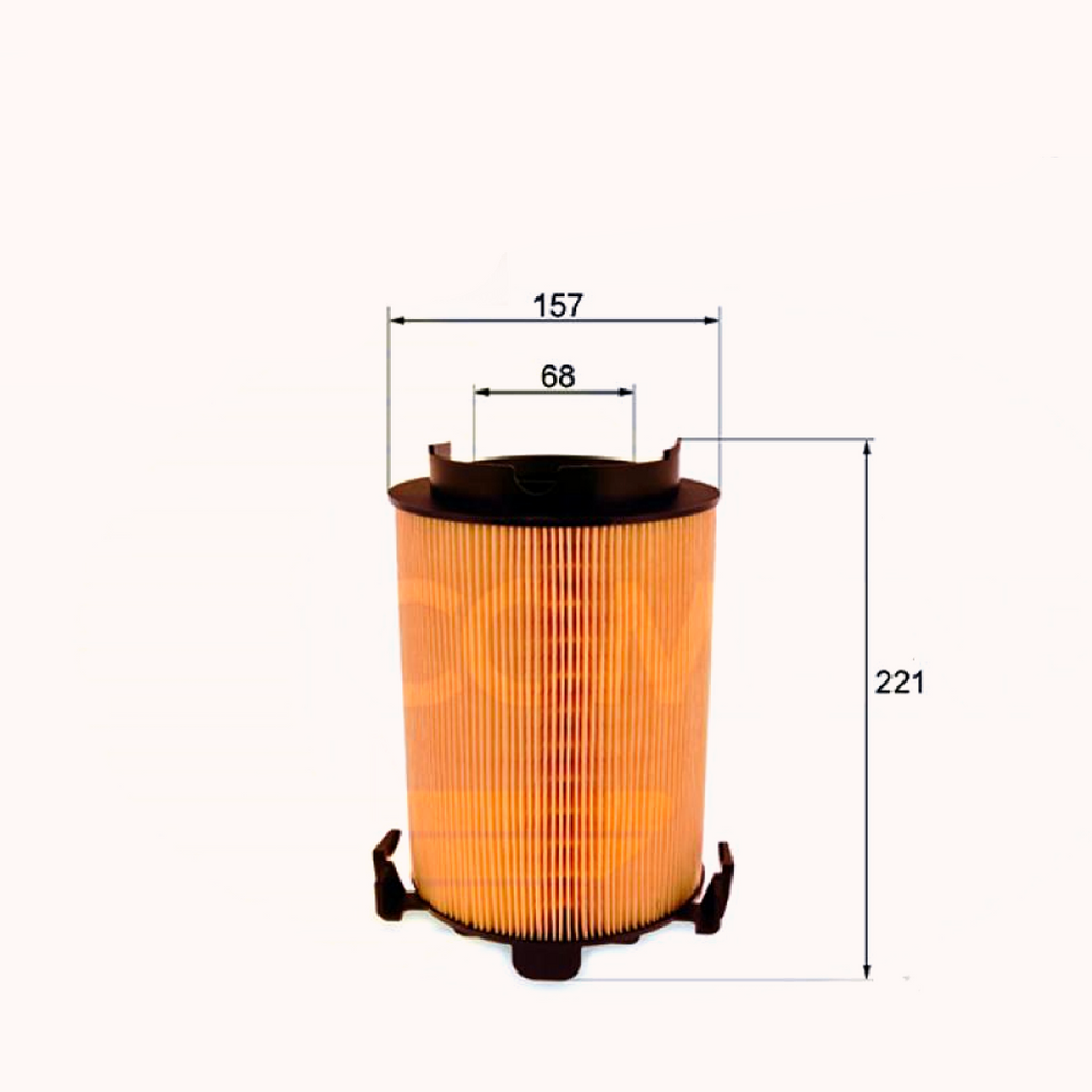 Comline Eaf548 Air Filter Audi A3, Skoda Octavia, Vw Caddy Golf Passat Touran