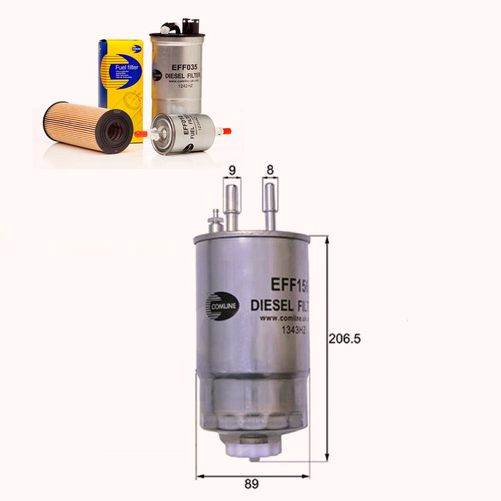 Comline Eff156 Fuel Filter Alfa Romeo 159, Fiat Doblo Ducato Punto - Kl567