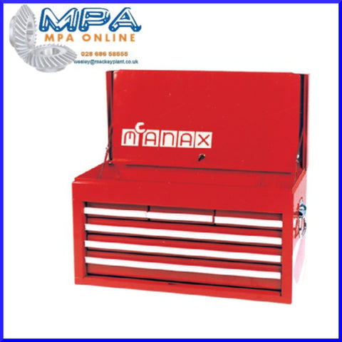 Mcanax Professional 6 Drawer Tool Storage Chest Box Cabinet - Ball Bearing Slide - MPA Spares