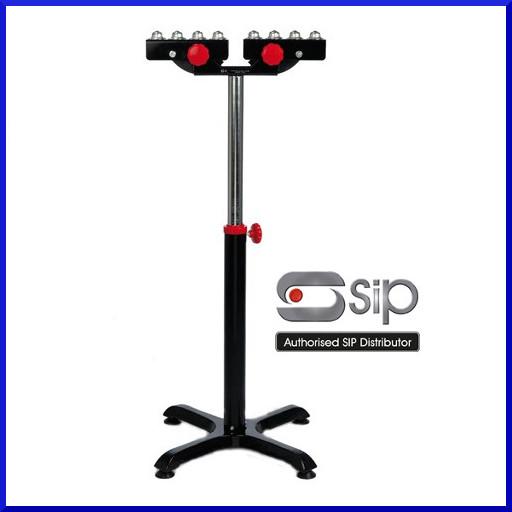 SIP 01383 Adjustable V-Type Roller Ball Stand - 8 Rollers 100Kg Capacity - MPA Spares