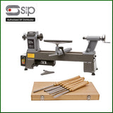 SIP 01936 Variable Speed Cast Iron Midi Wood Lathe Package - MPA Spares