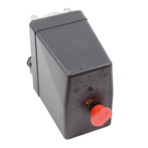1 Way PS-20 3 Phase Air Compressor Pressure Switch - 1/4" BSP Bottom Entry