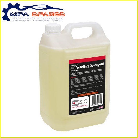SIP 02402 5 Litre Valeting Detergent - for Use with 07916 Valeting Machine - MPA Spares