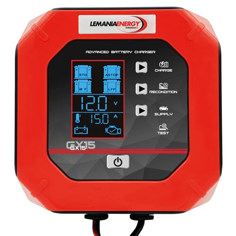 SIP 03574 Advanced Battery Charger GX15 - Car Boat Bike 4x4 Bus