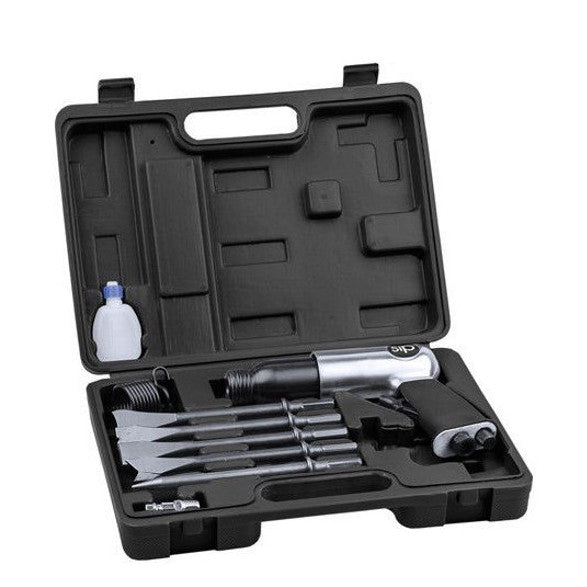 SIP 06724 6" Air Hammer Kit With Gun, Chisels & Accessories