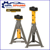 Sip 09847 Pair Of Winntec 3 Ton Pin Type Jack Stands  322mm ->465mm - MPA Spares