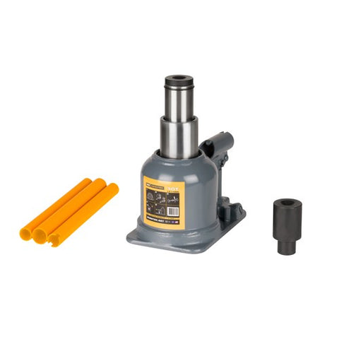 SIP 09865 Winntec 10 Ton Bottle Jack - 120mm -> 260mm With 45mm & 8mm Extensions