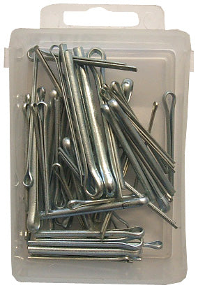 50 Pcs Fpack Split Pin Pack - Cotter Pins Various Sizes