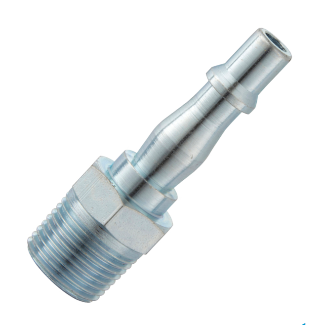 PCL Adaptors 1/4" Male with R 1/4 Male Thread - ACA2593
