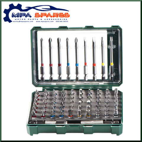 Metabo 71 Piece Chrome Vanadium Bit Box - MPA Spares