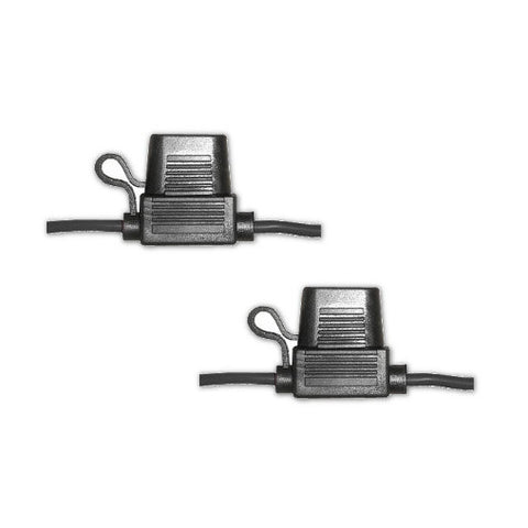 2 X High Quality Splash Proof Fuse Holders For 20 Amp Blade Fuses