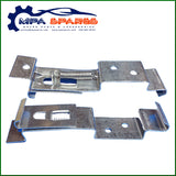 Single Number Plate Holder - Spring Loaded Catch S/S