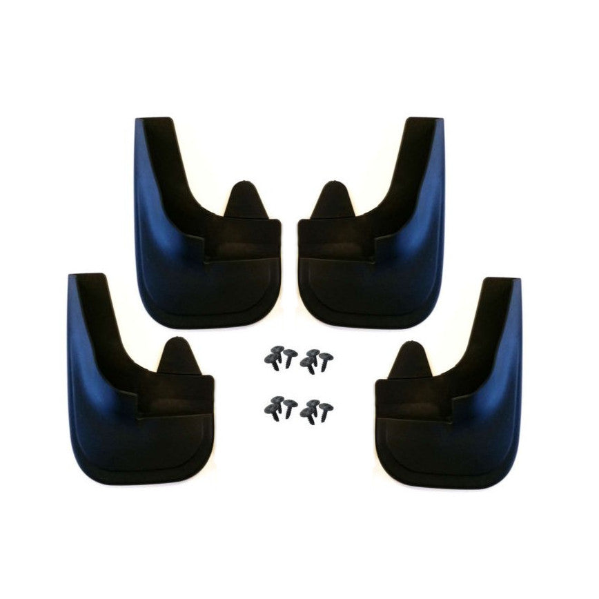 Set Of 4 Mudflaps For 4X4 Jeep - Universal Moulded Easy Fit