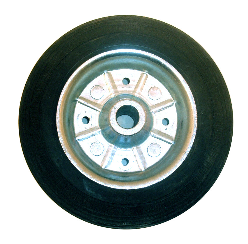 Heavy Duty 200mm Replacement Steel Wheel For Jockey Wheel 5211 - 5205 5225 5229