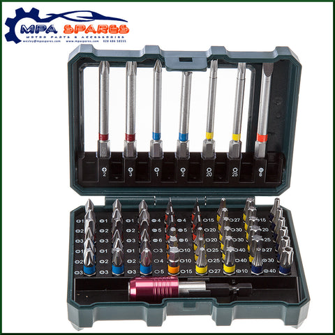 Metabo 56 Piece Chrome Vanadium Bit Box - MPA Spares