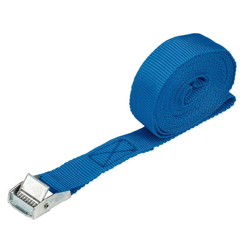 4m X 25mm Tie Down Strap with Locking Buckle - Surfboard, Canoe, Camping, Travel