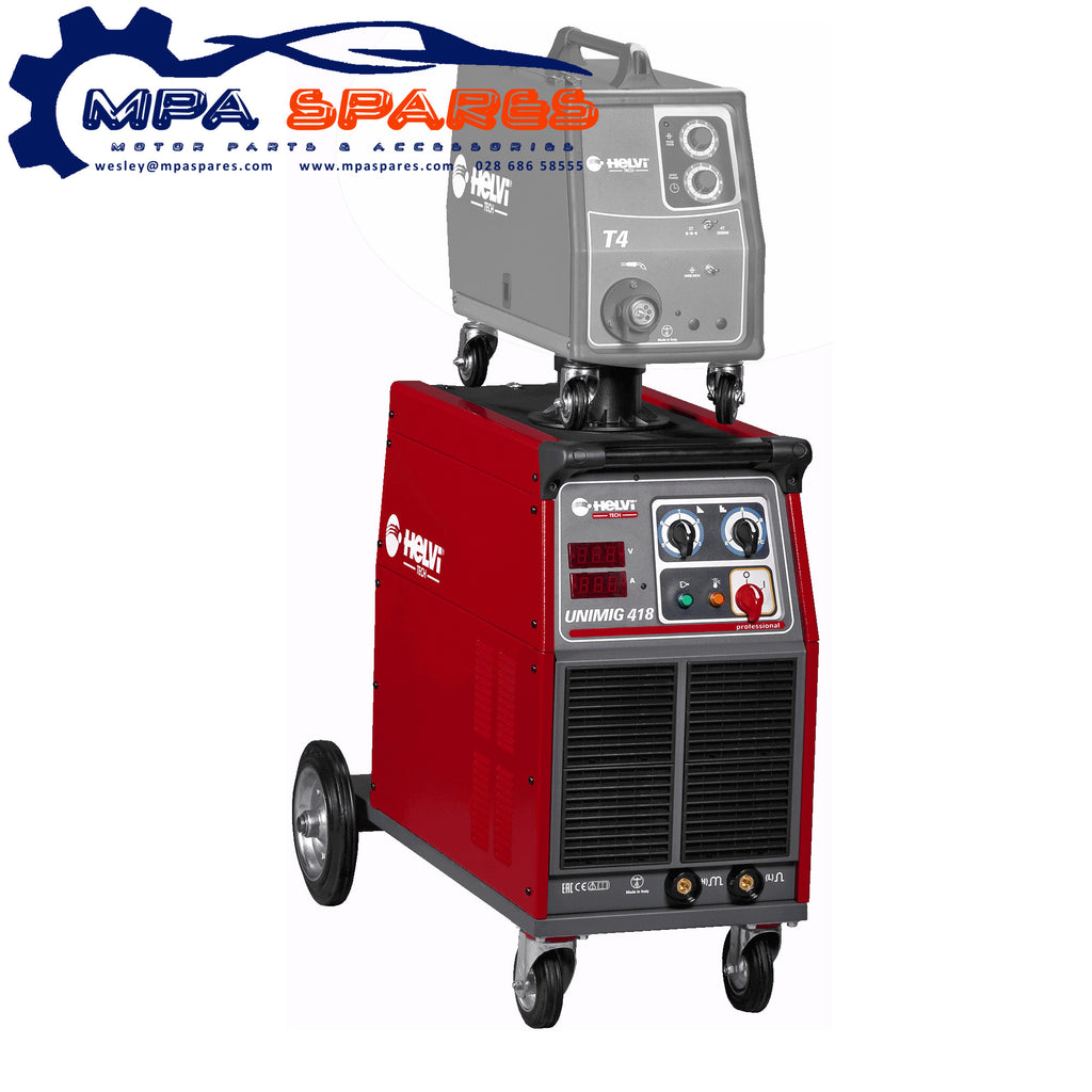Helvi Unimig 418 Mig Welder Machine Only (Air CooLED) - MPA Spares