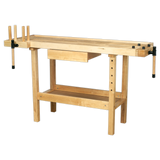 Sealey 1.52m Birchwood Woodworking Bench with 2 Vices