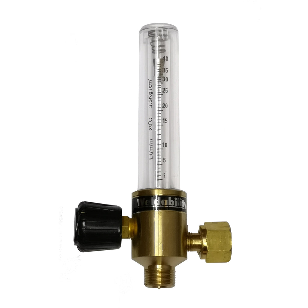 Argon Gas Flowmeter 0-40 LPM TIG/MIG Welding Flow Meter