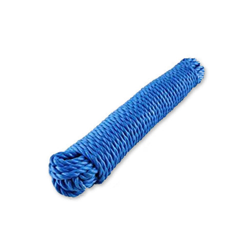 15 Metre Multipurpose High Strength Polypropylene Rope - 6mm Home Garden Garage