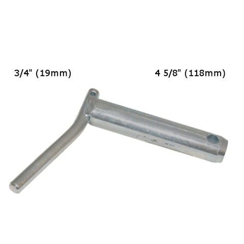 Tractor 3/4" (19mm) Cat 1 Top Link Double Shear Pin & Arm (118mm Useable) G4095