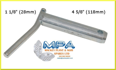 Tractor 1 1/8" (28mm) Cat 2 Top Link Double Shear Pin Arm (118mm Useable)G4095C - MPA Spares