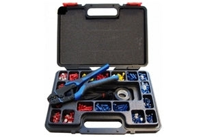 Cmx 552Pc Crimp Kit Inc. Deluxe Rachet Tool, Terminals, Cable Ties & Pvc Tape