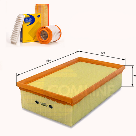 Comline Eaf818 Air Filter Audi A3 Tt, Seat Leon, Skoda Octavia, Vw Golf Passat