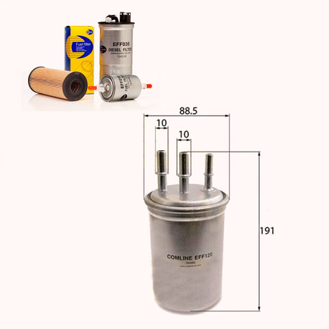 Comline Eff120 Fuel Filter Ford Focus Mondeo Transit Diesel - Kl446