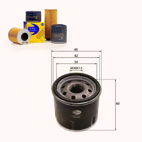 Comline Eof190 Oil Filter Renault Clio Modus Twingo, Dacia Sandero - Adn12125