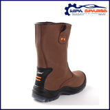 Xpert Invincible Steel Toe Cap Rigger Boot Leather Water Resistant (Brown) - MPA Spares