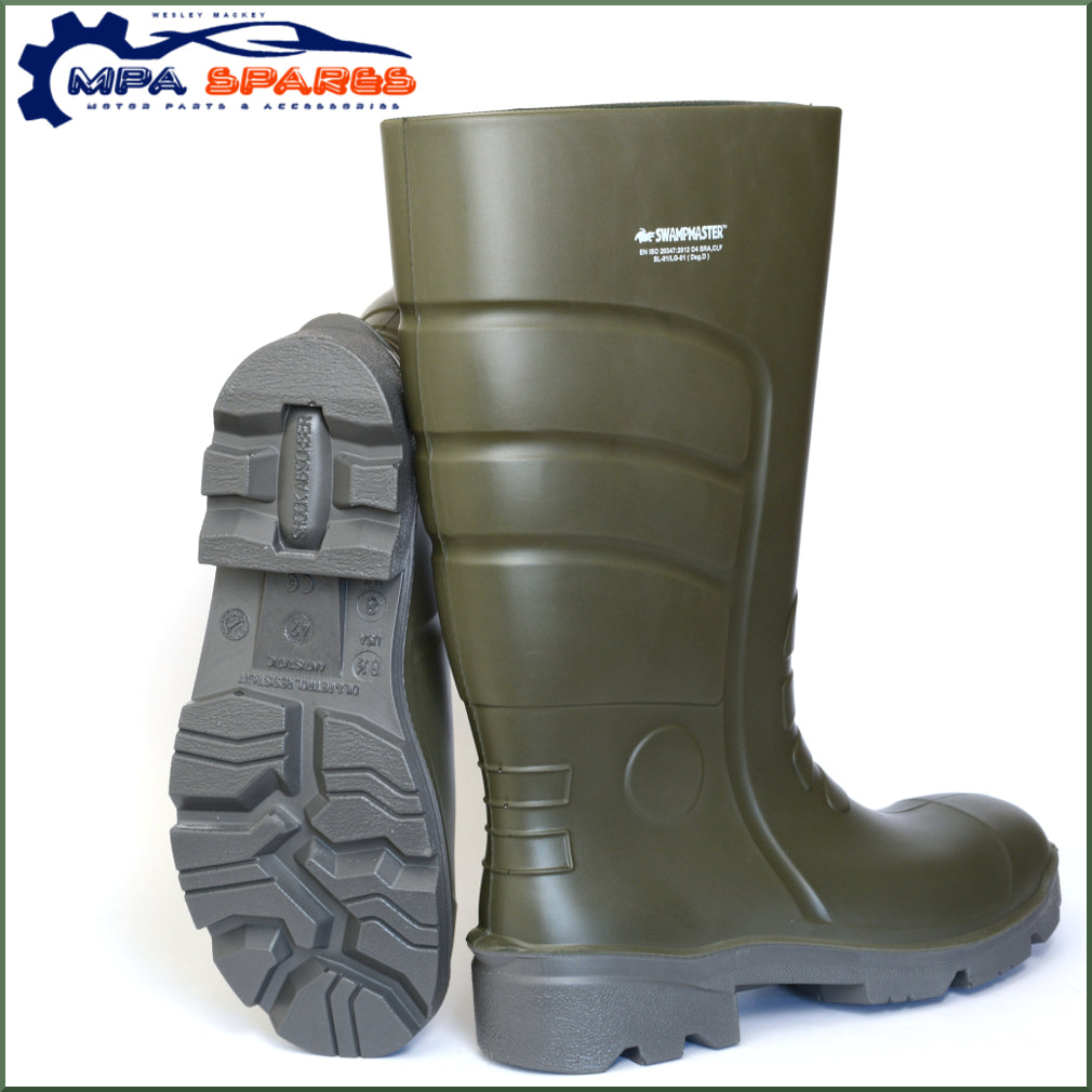 Swampmaster Galaxy Steel Toe Cap Safety Wellington Boots Wellie Waterproof - MPA Spares