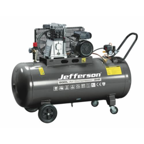 Jefferson 200 Litre 3 Hp Compressor - 145PSI (230 v 13 A) - MPA Spares