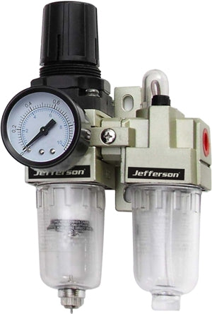 Jefferson 1/4” Outlet Filter Regulator / Lubricator