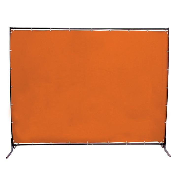 Jefferson 6' X 6' Welding Curtain with Frame - Includes All Fittings