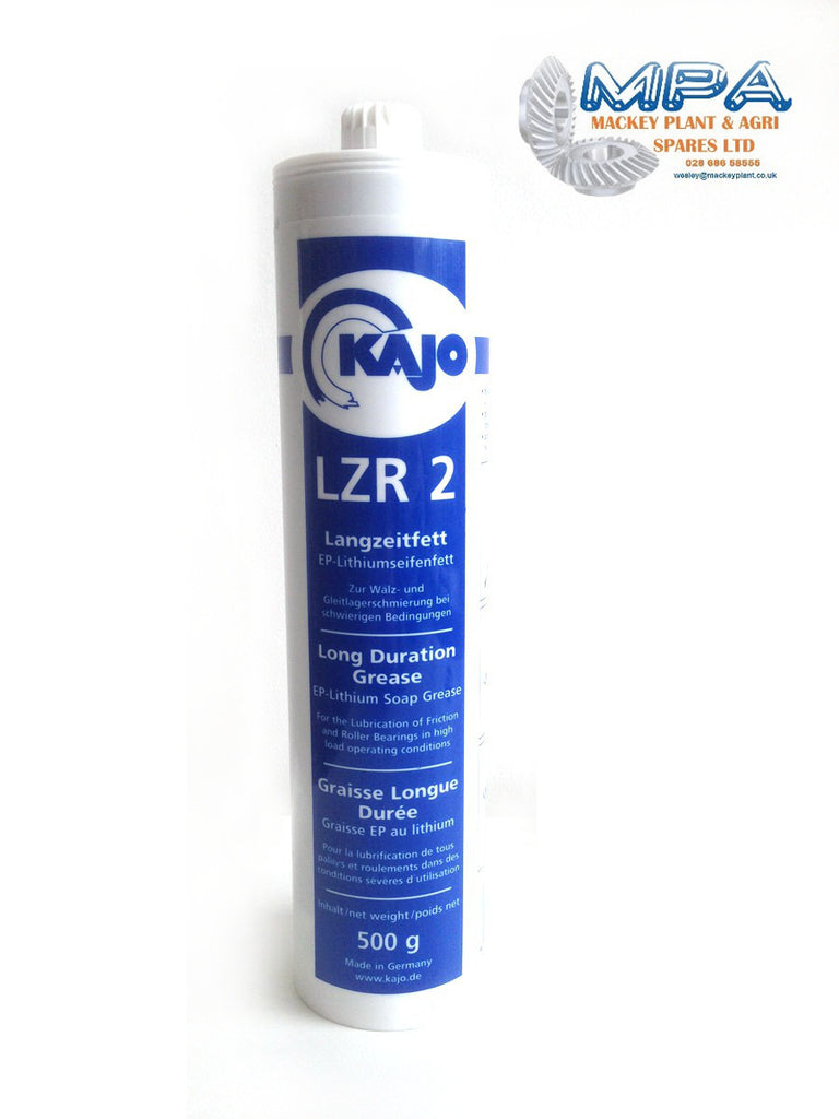 Box Of 20 - Lzr Long Duration Ep-Lithium Grease Cartridges (500G) - MPA Spares