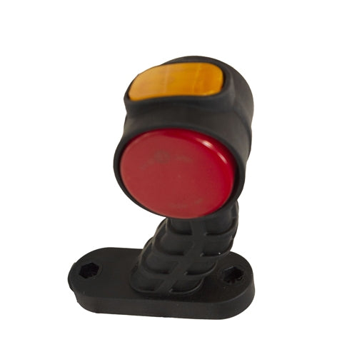 Maypole 10-30 v Red / White / Amber Glo Left Hand Trailer Marker Stalk Lamp