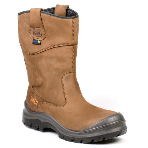 No Risk Hawick - Composite Toe Cap - Protective Midsole - Safety Rigger Boot