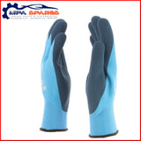 Prodry Latex Work Safety Gloves - Roughened Latex Palm, Nylon Liner - MPA Spares
