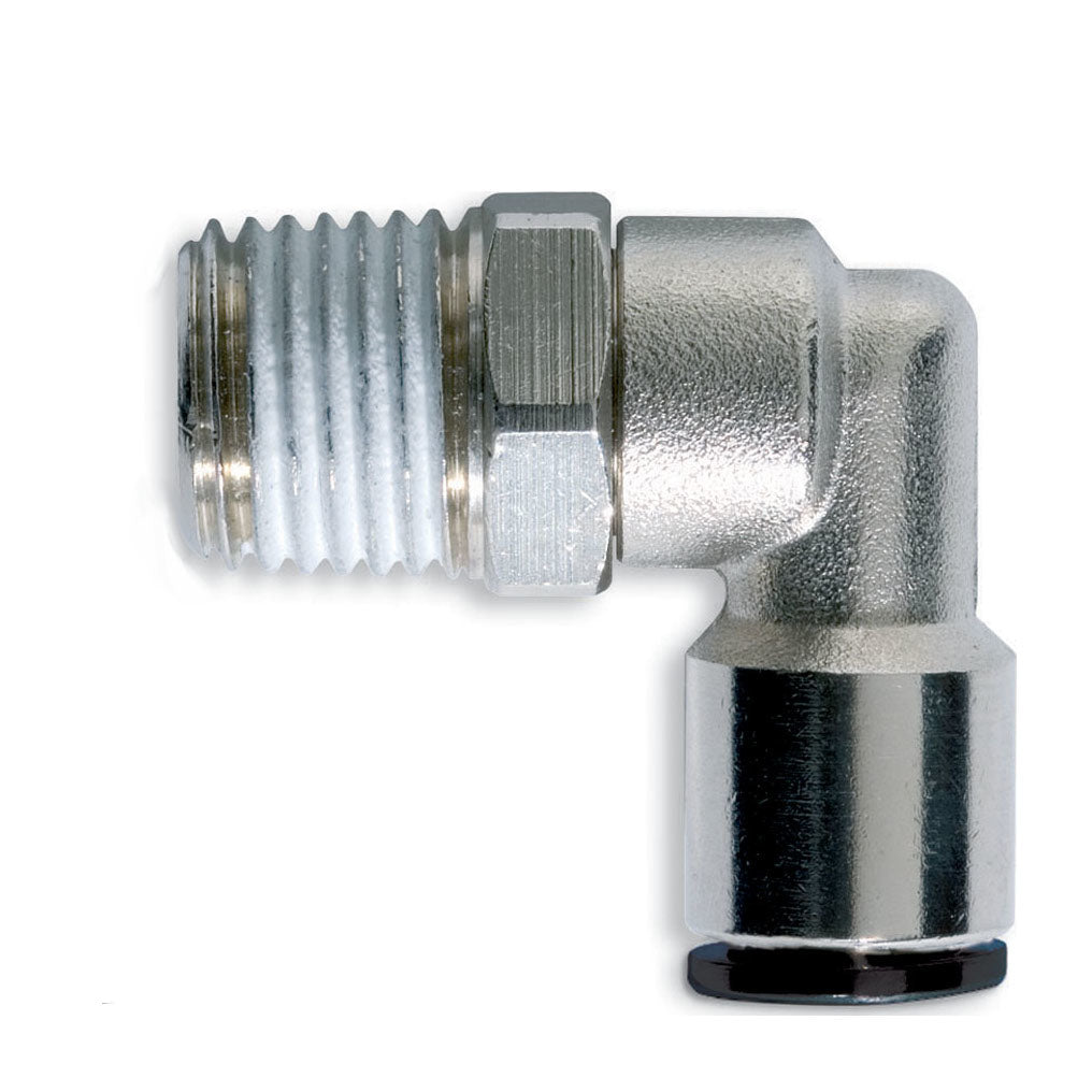 PCL Swivel Elbow R 1/4 Thread to A 8mm External Diameter - PSE802