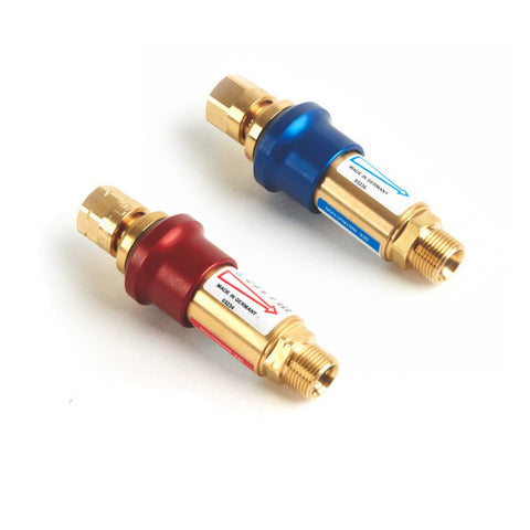 Twin Pack Resettable Collar Acetylene & Oxygen Flashback Arrestors