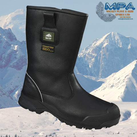 Rockfall Manitoba Thinsulate Rigger Work Boots Safety Toe Cap Src Cold Coldstore - MPA Spares