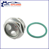 Mintor Aluminium Hydraulic Sight Glass - 1" BSP Thread - MPA Spares