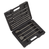 Sealey Worksafe 13 Piece Sds Plus Drill Bit & Chisel Set